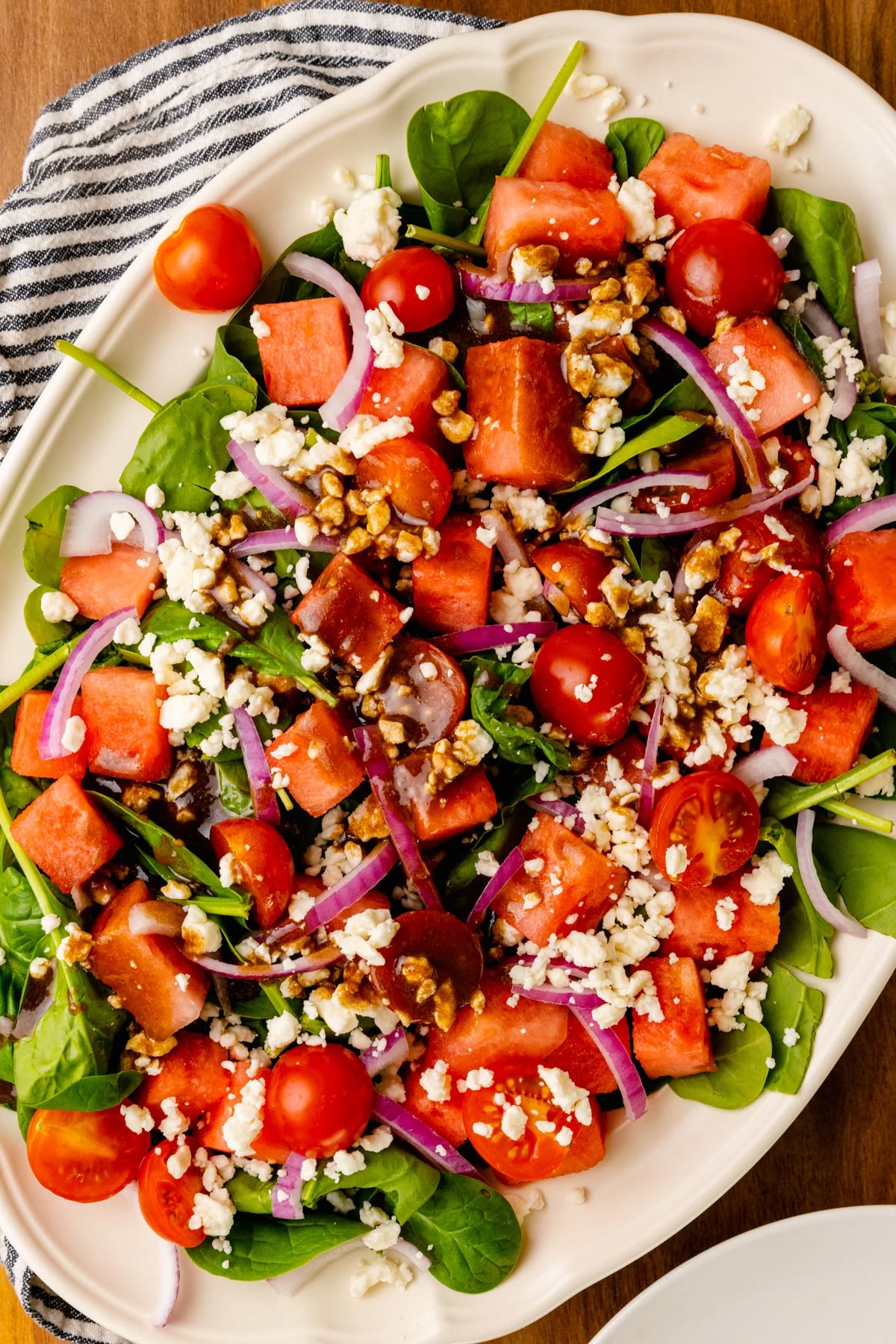 Food Cold Salad Watermelon Feta
