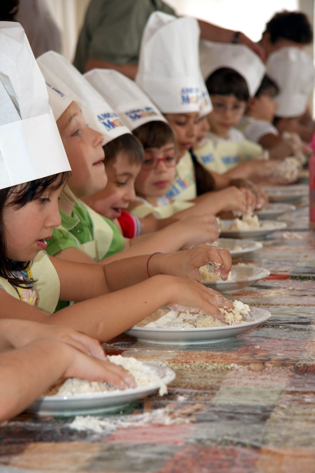 Sfeer Workshop Pasta Kneading Dough Kids