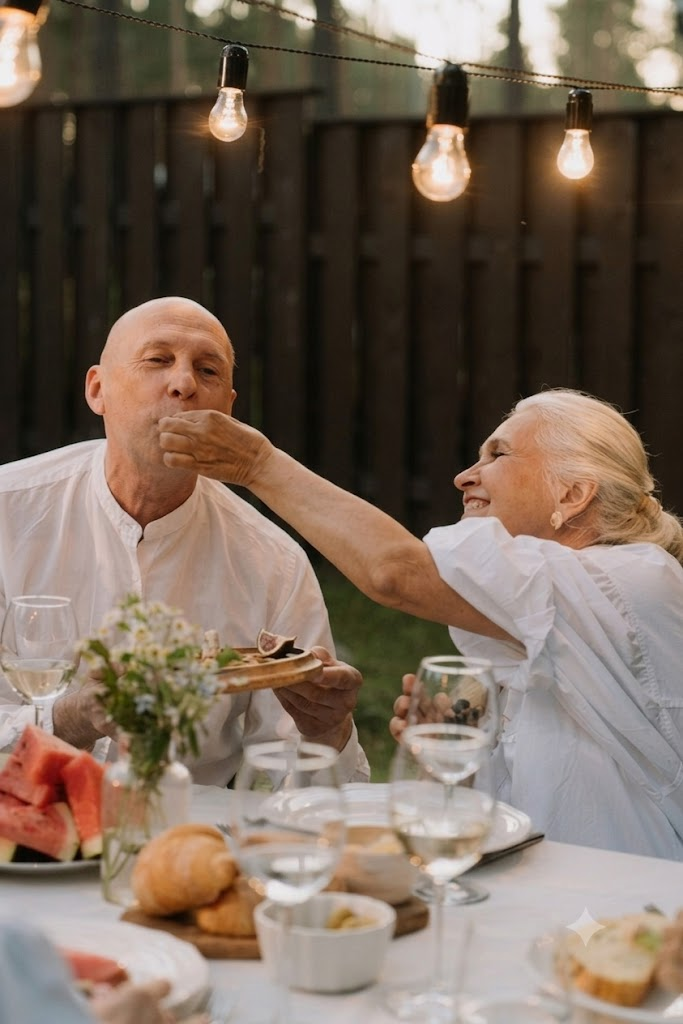 Sfeer Brunch Couple Senior